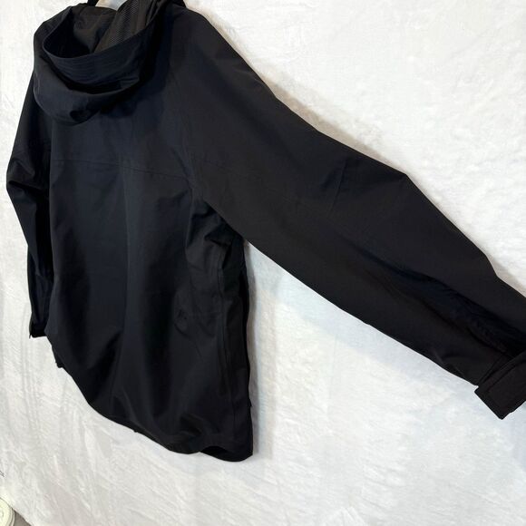 Quince Rain Jacket Women’s Weatherproof Oversized Mid-Length Black M - Picture 16 of 16